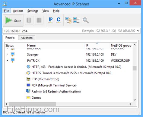 Download Advanced IP Scanner
